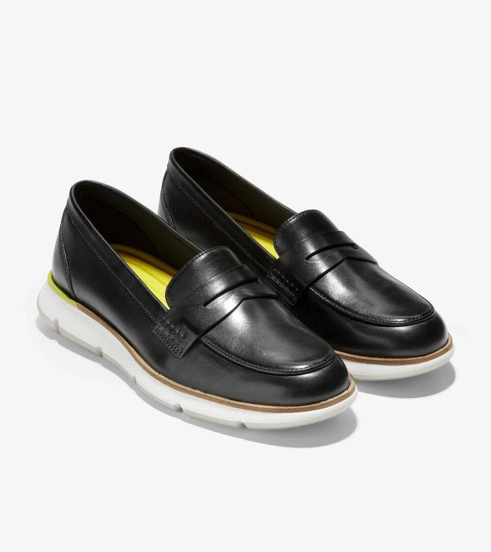 NEW COLE HAAN women's 4zg lfr flats in black